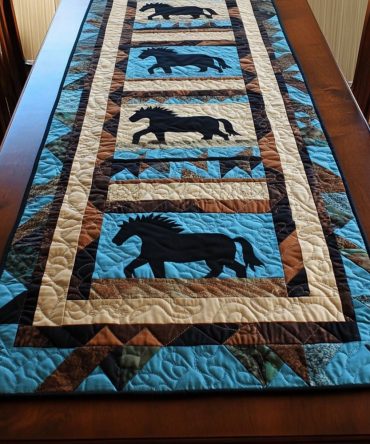 Western Serenade Quilted Table Runner