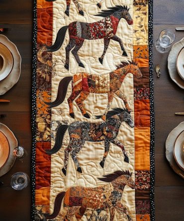 Western Spirit Quilted Table Runner