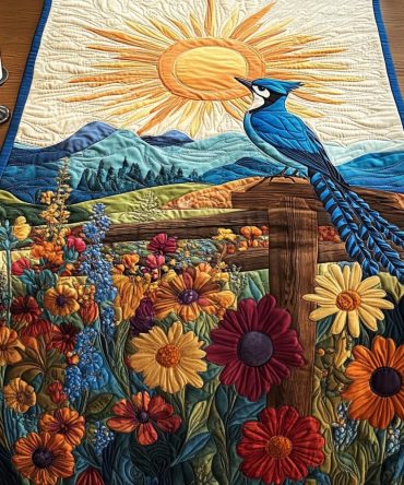 Whimsical Wings Quilted Table Runner