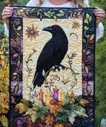 Whispering Shadows Quilted Table Runner