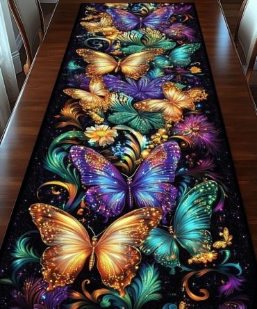 Whispering Wings Quilted Table Runner