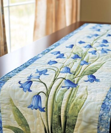 Wild Bloom Quilted Table Runner