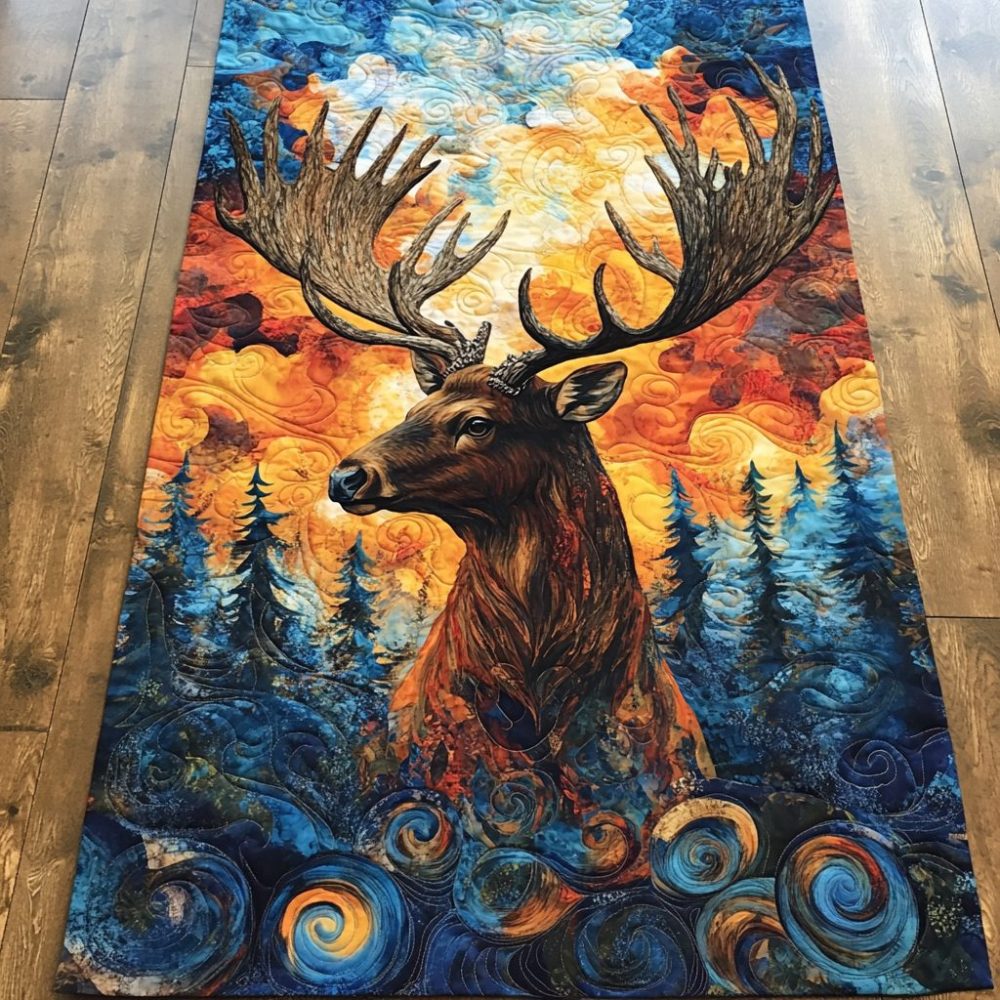 Wild Grace Quilted Table Runner