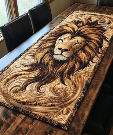 Wild Strength Quilted Table Runner