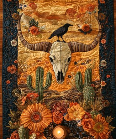 Wild West Quilted Table Runner