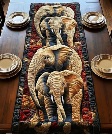 Wild Whisperer Quilted Table Runner