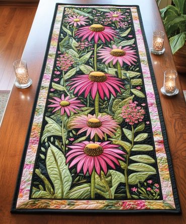 Wild Wonder Quilted Table Runner
