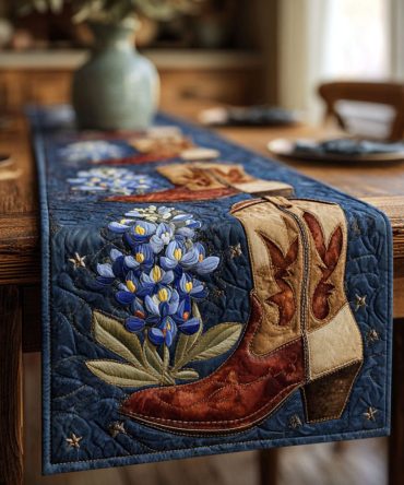 Wildflower West Quilted Table Runner
