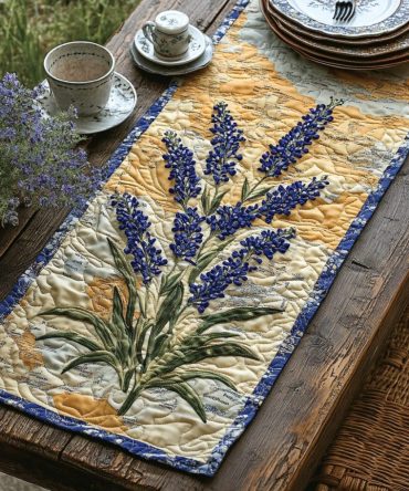 Wildflower Wonderland Quilted Table Runner