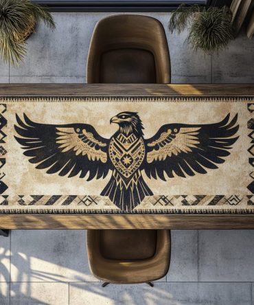 Wind Guardian Quilted Table Runner