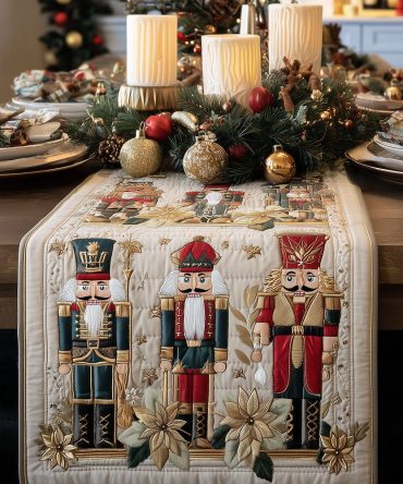 Winter Majesty Quilted Table Runner
