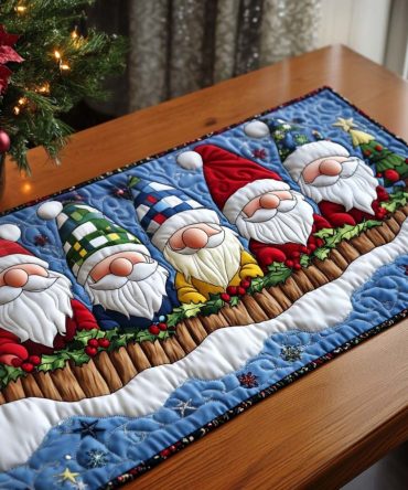 Winter Wonderland Companions Quilted Table Runner