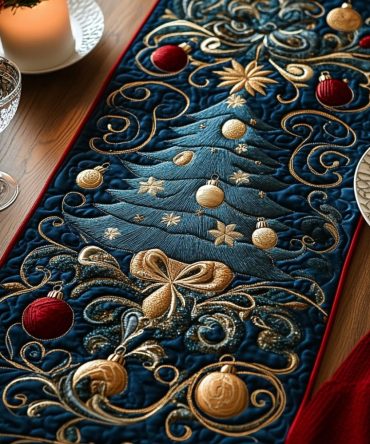 Winter Wonderland Quilted Table Runner
