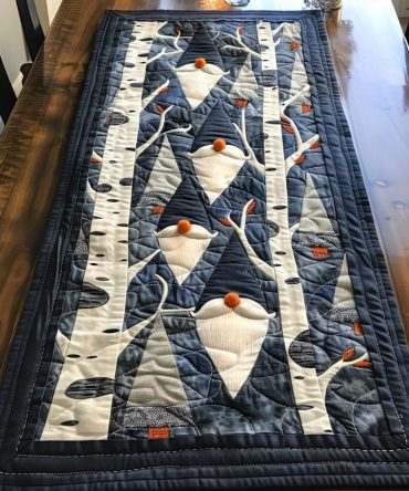 Wintergreen Quilted Table Runner