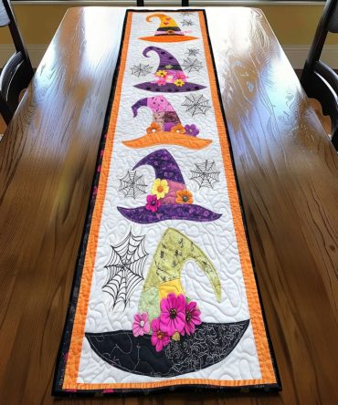Witchy Whispers Quilted Table Runner