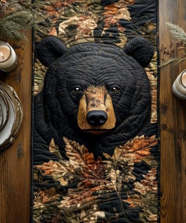 Woodland Roamer Quilted Table Runner