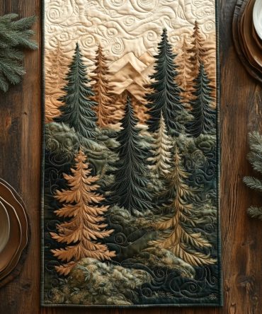 Woodland Wanderlust Quilted Table Runner