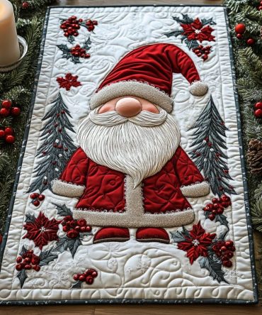 Yuletide Cheer Quilted Table Runner