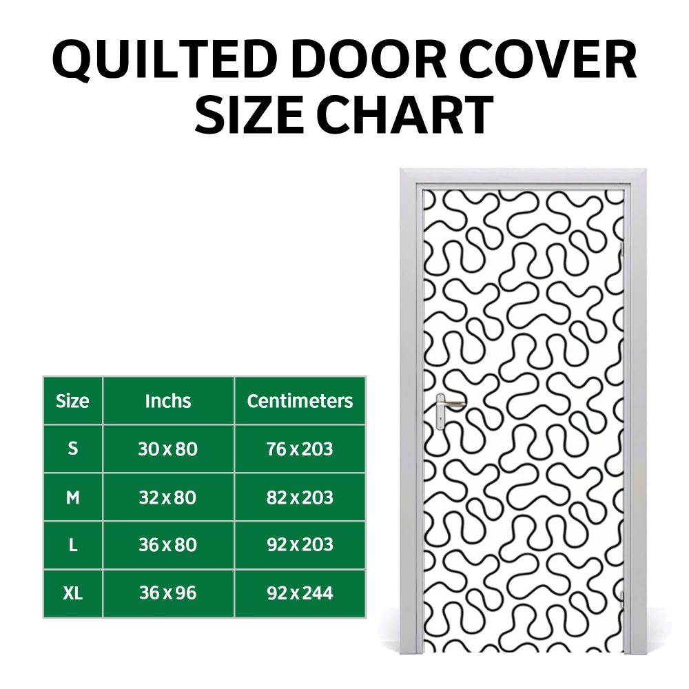 Santa Cheer Quilted Door Cover - Image 2