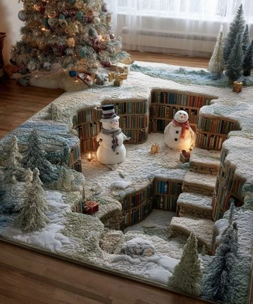 Arctic Stairway Geometric Area Rug - Nordic Runner-Style Accent Rug For Hallway, Stairs & Entry With Durable Low-Pile Construction