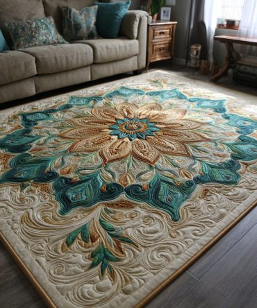 Blush Star Accent Rug — Modern Star Pattern Area Rug, Ultra-Soft Low-Pile, Easy-Clean & Non-Slip For Kids’ Rooms, Hallways, Living Spaces