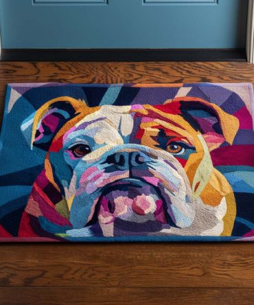 Bold Colors Outdoor Doormat — High-Impact Welcome Mat With Fade-Resistant Print, Heavy-Duty Non-Slip Entry Rug For Home & Patio