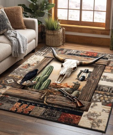 Bone Canyon Neutral Rug — Earth-Tone Transitional Area Rug, Durable Low-Pile, Easy-Clean & Fade-Resistant For Modern Farmhouse & Minimalist Spaces