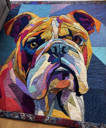 Bulldog Spirit Mascot Area Rug — Bold Team-Themed Accent Rug For Home, Dorm, Office Or Game Day Areas, Durable & Easy Care