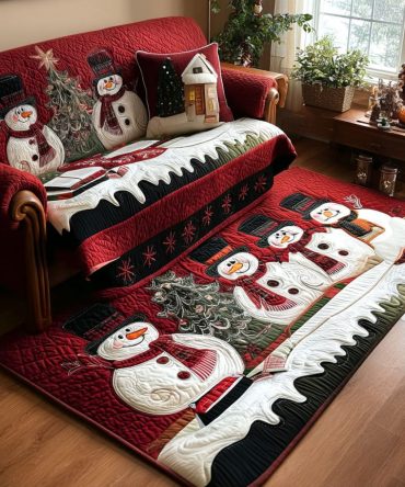 Christmas Eve Celebration Area Rug — Cheerful Holiday Floor Mat With Festive Icons, Soft, Non-Slip Accent For Home Entrances & Living Rooms