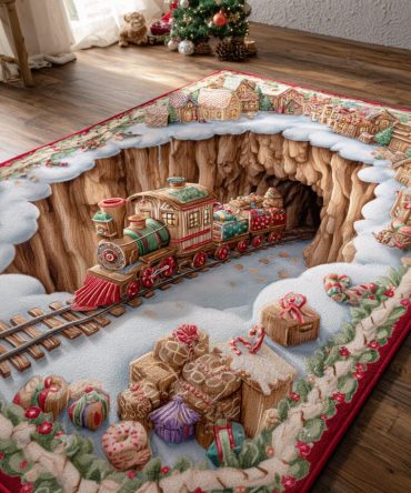 Cookie Lane Playful Rug — Sweet Pattern Area Rug For Kids’ Rooms And Playrooms, Soft, Stain-Resistant Accent Mat