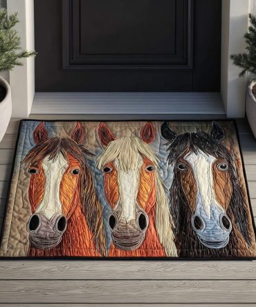 Country Grace Coir Doormat – Timeless Rustic Welcome Mat With Elegant Pattern, Durable Outdoor Non-Slip Entrance Rug For Porches