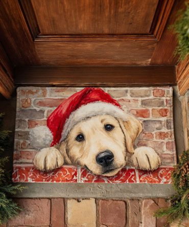 Cozy Labrador Doormat: Warm Lab-Themed Coir Welcome Mat, Durable & Pet-Friendly, Non-Slip Backing For Indoor Or Covered Outdoor Use