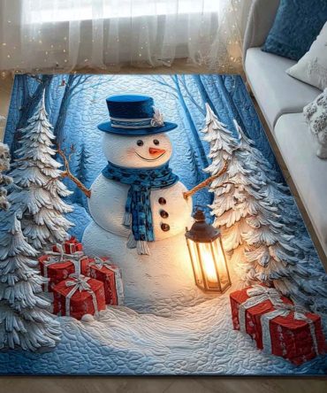 Charming Cozy Village Area Rug - Cottage-Style Living Room & Kitchen Accent, Soft Plush, Durable Low-Pile, Non-Slip