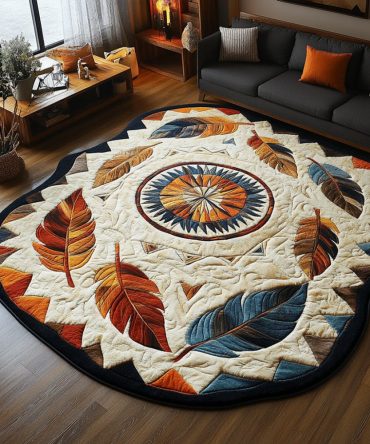 Desert Dreamweaver Custom Shape Rug — Handcrafted Contour Area Rug, Bohemian Weave, Made-To-Order Low-Pile Rug In Custom Sizes & Shapes