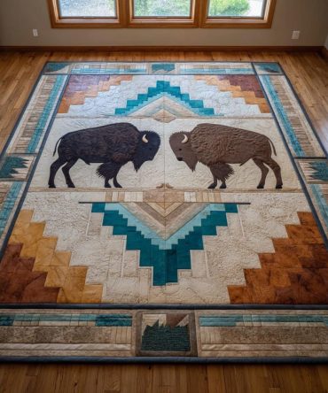 Earth Wisdom Designer Area Rug — Sophisticated Earth-Tone Rug With Intricate Motif, Low-Pile, Fade-Resistant & Easy-Care For Home Interiors