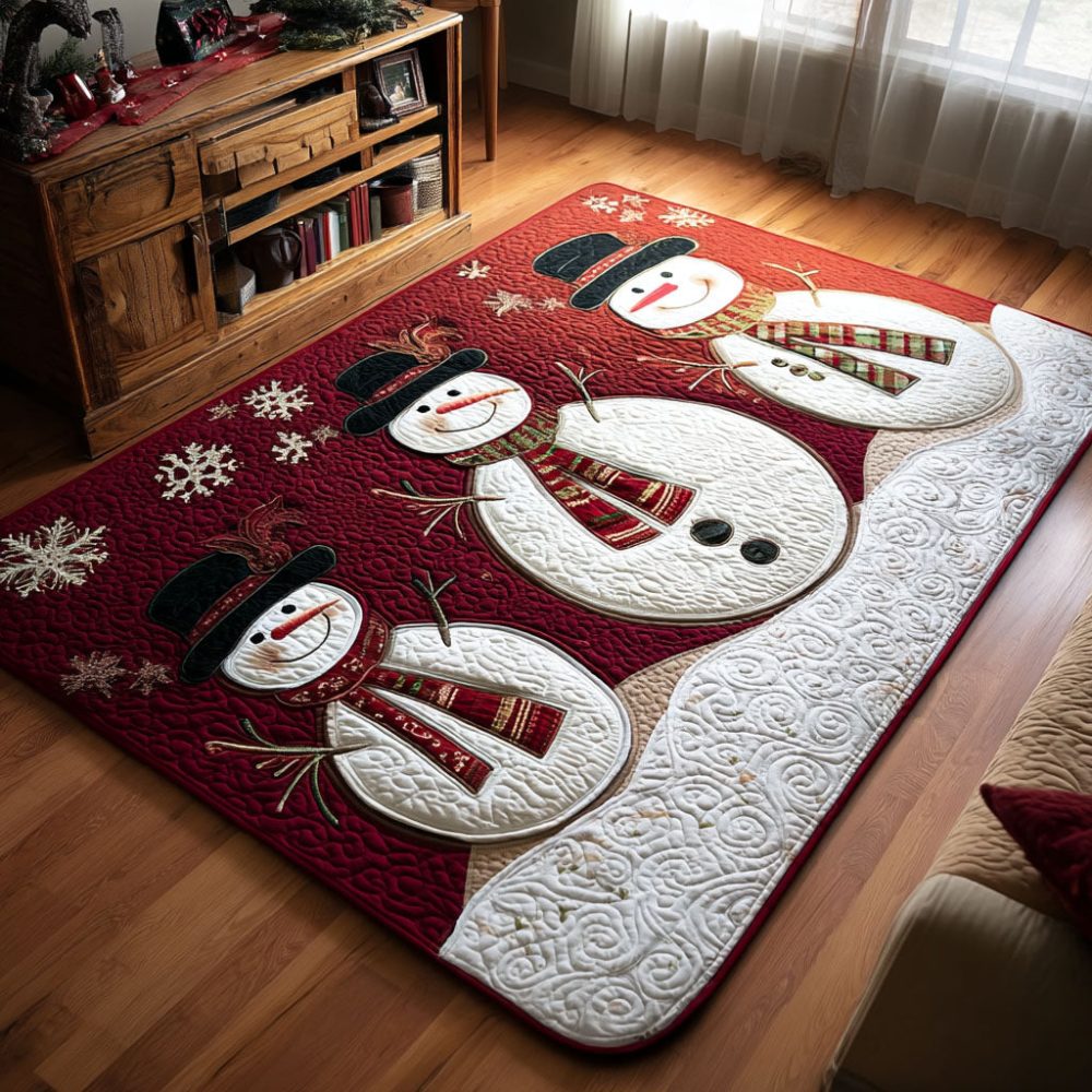 Cozy Festive Nights Area Rug — Plush Holiday Bedroom & Living Room Accent Rug With Rich Colors And Soft Pile