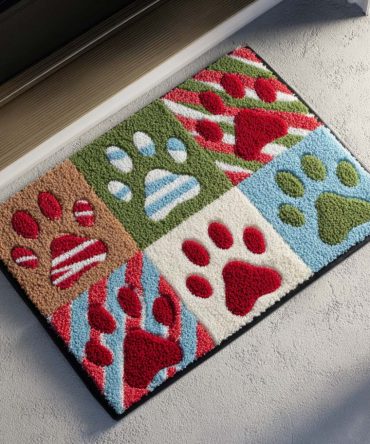 Festive Prints Entry Mat — Holiday & Seasonal Decorative Doormat, Weatherproof Outdoor Welcome Rug With Durable, Easy-Clean Surface