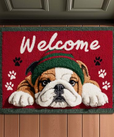 Festive Holiday Coir Doormat — Durable Outdoor Welcome Mat For Porch & Entry, Non-Slip Seasonal Decorative Rug To Greet Guests