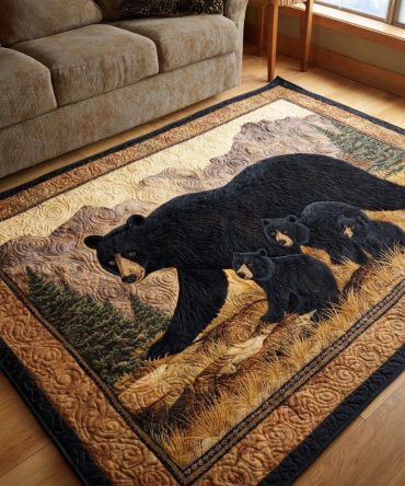 Forest Dream Area Rug — Enchanting Woodland Design Rug, Plush Low-Pile Accent For Nurseries, Kids Rooms & Cozy Living Spaces