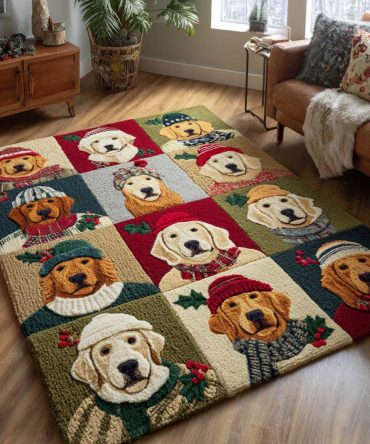 Golden Joy Vibrant Area Rug — Cheerful Gold Accent Rug For Living Room & Entry, Soft Texture, Stain-Resistant, Adds Warmth & Energy