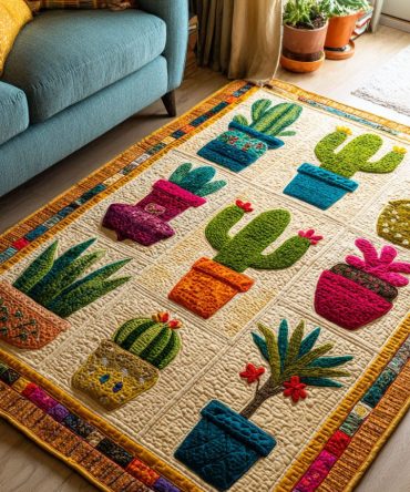 Warm Golden Mesa Area Rug — Southwestern-Inspired Pattern, Heavy-Duty Construction, Stain-Resistant, Perfect For Entry, Living, Bedroom