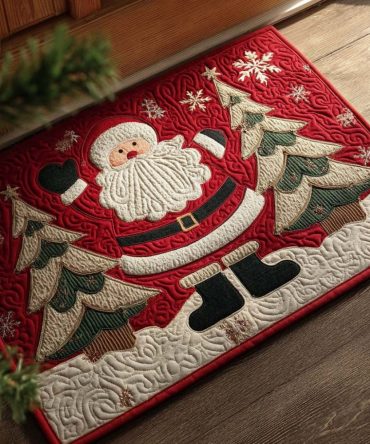 Happy Home Welcome Mat — Cozy Holiday & Year-Round Door Rug, Durable Coir 18X30 In, Indoor/Outdoor Non-Slip Backing, Easy Clean & Giftable