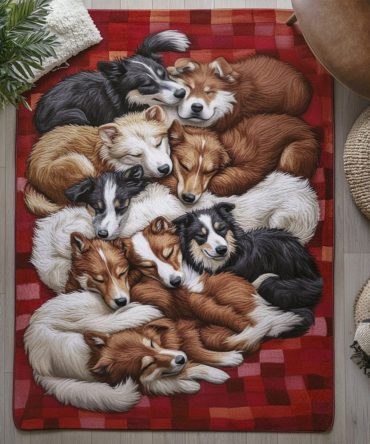 Celestial Starfield Accent Rug — Plush Low-Pile Area Rug With Durable, Stain-Resistant Backing For Living Room & Bedroom