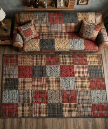 Timeless Heritage Style Area Rug — Elegant Low-Pile Accent Rug With Classic Pattern, Fade-Resistant For Living Spaces