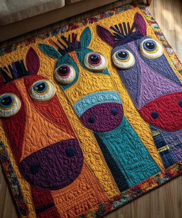 Horse Dream Area Rug — Majestic Galloping Horse Design Rug For Equestrian Décor, Durable Low-Pile, Non-Slip Backing, Living Room Accent