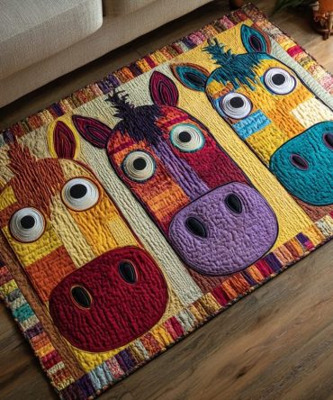 Horse Legend Area Rug — Iconic Stallion & Equestrian Motif Rug For Home & Barnhouse, Durable Low-Pile, Non-Slip, Timeless Statement Accent