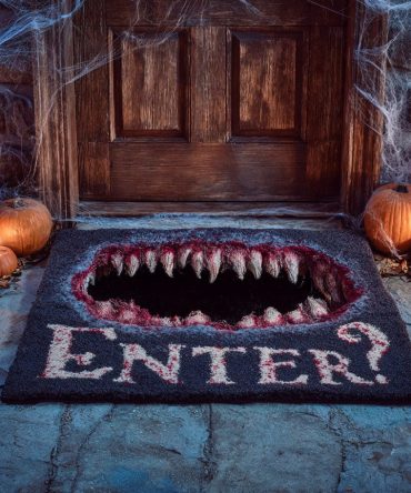 Infernal Maw Monster Doormat – Scary Mouth Coir Welcome Rug, Heavy-Duty Front Door Mat For Halloween, Outdoor/Indoor Non-Slip Entrance Mat