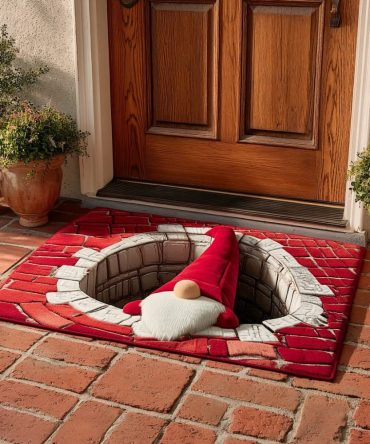Enchanting Magic Gnome Welcome Mat — Whimsical Gnome Doormat, Durable Coir Front Entry Rug With Non-Slip Backing, Indoor/Outdoor Gift Idea