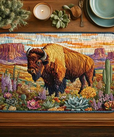 Prairie Quilted Placemat — Soft Earthy Tones, Durable Quilting for Country Dining, Heat-Resistant & Machine-Washable, Perfect Farmhouse Accent