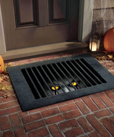 Mystic Shadow Eyes Doormat — Gothic Decorative Outdoor/Indoor Welcome Mat, Durable Print, Non-Slip Backing For Spooky Porch & Entry Appeal